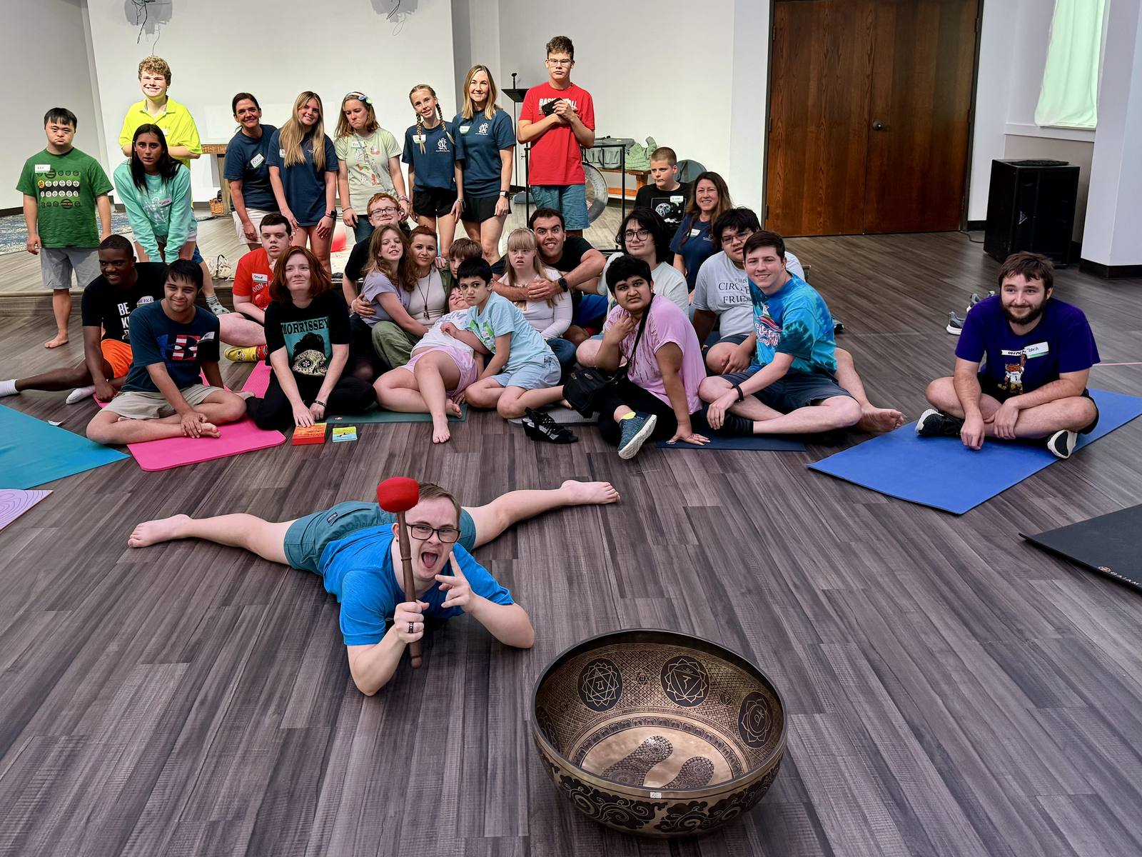 I Belong community yoga and soundbath session