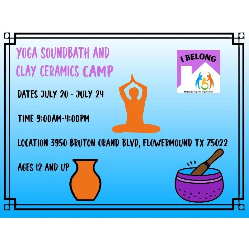 Yoga & Clay Ceramics Summer Camp